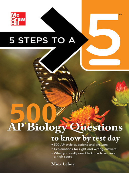 Cover image for 5 Steps to a 5 500 AP Biology Questions to Know by Test Day